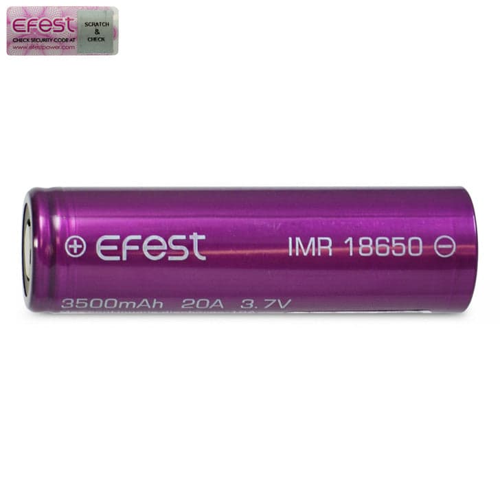 Efest *PURPLE* 18650 Battery 3500mAh